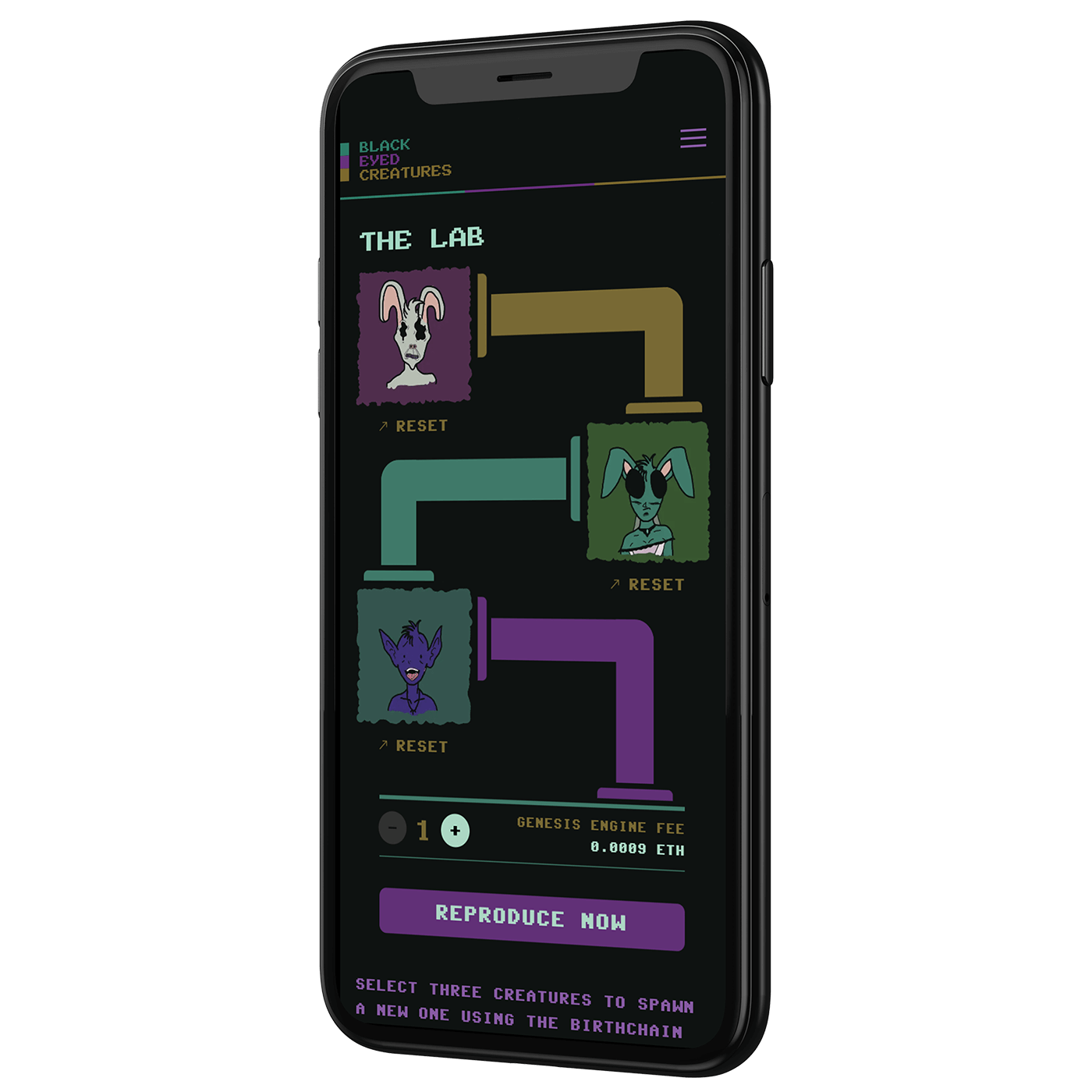 Black Eyed Creatures